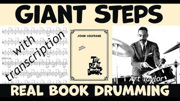 Giant Steps by John Coltrane   How Art Taylor played it   Drum Transcription & Performance