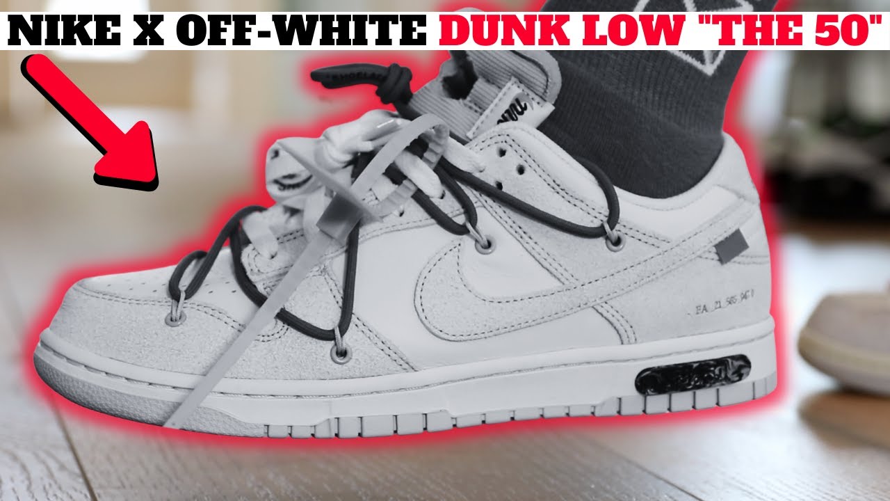 Unboxing Nike x Off-White Dunk Low 