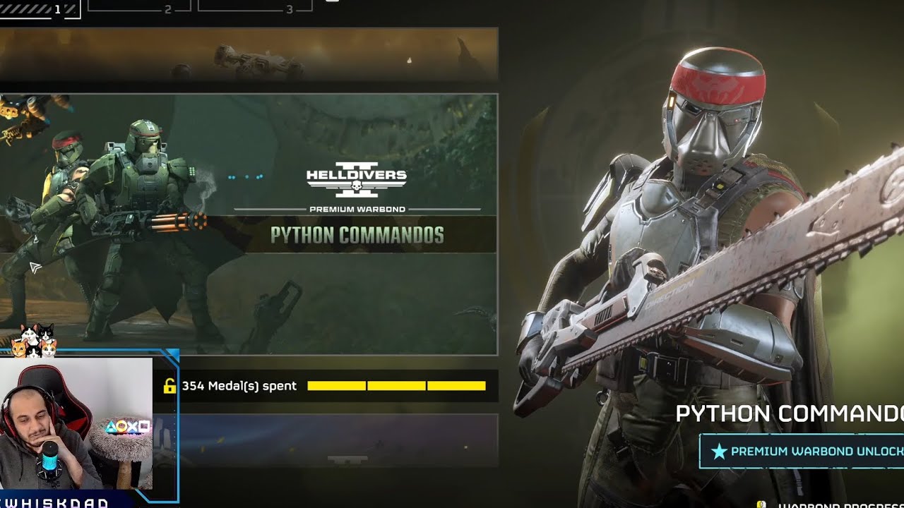 Helldivers Python Heavy Thoughts On Helldivers Python Commondos Warbond - YouTube