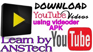 How To Download YouTube Videos? Easily using with Videoder! by ANSTech-Blind screenshot 2