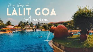 My stay at LALIT GOA - a review | South Goa best resorts for couples & family |Private beach resort