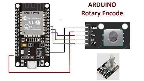 Rotary Encoder Arduino (ESP32)