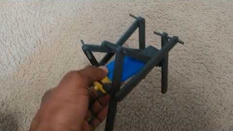 How to build a 3D printed  walking robot with Freecad -  Tutorial Part 1