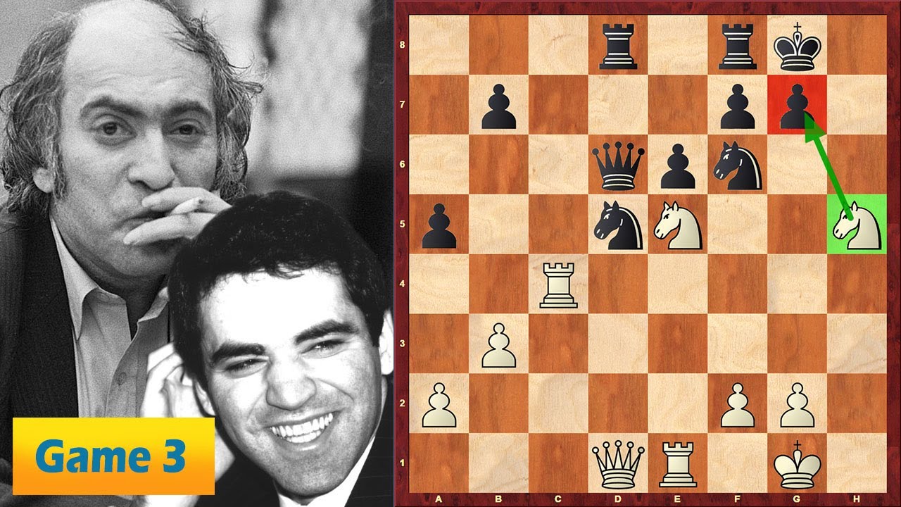 Garry Kasparov Beats Mikhail Tal With Tal's Weapon 