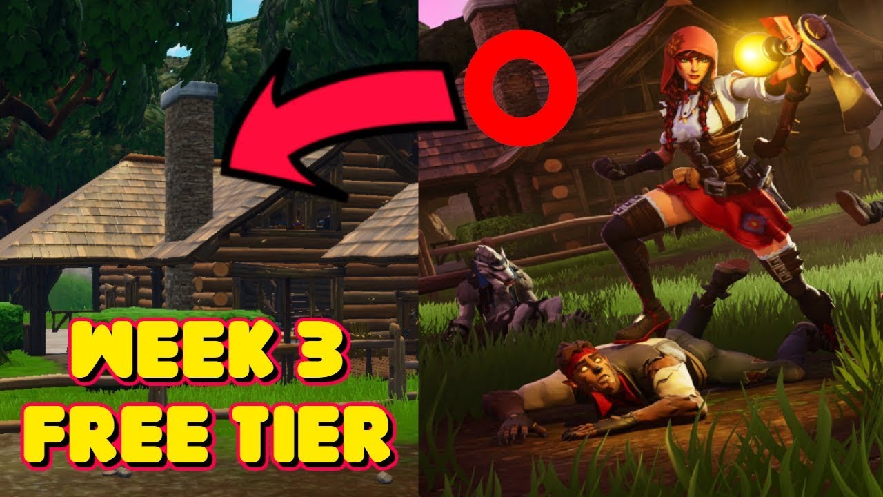 season 6 week 3 loading screen secret free tier location in fortnite - fortnite free tier week 3 season 8