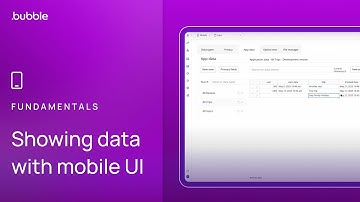 Displaying data with native mobile (Lesson 1.7)