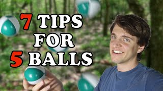 Learn to Juggle 5 Balls With These 7 Tips