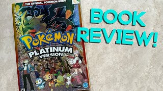 Pokemon Platinum: The Official Sinnoh Region Strategy Guide Book & Pokedex REVIEW!