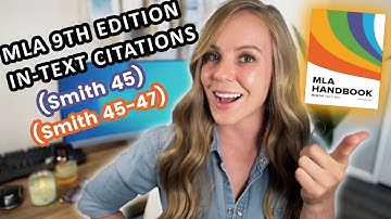 In-Text Citations Made Easy: MLA 9th Edition