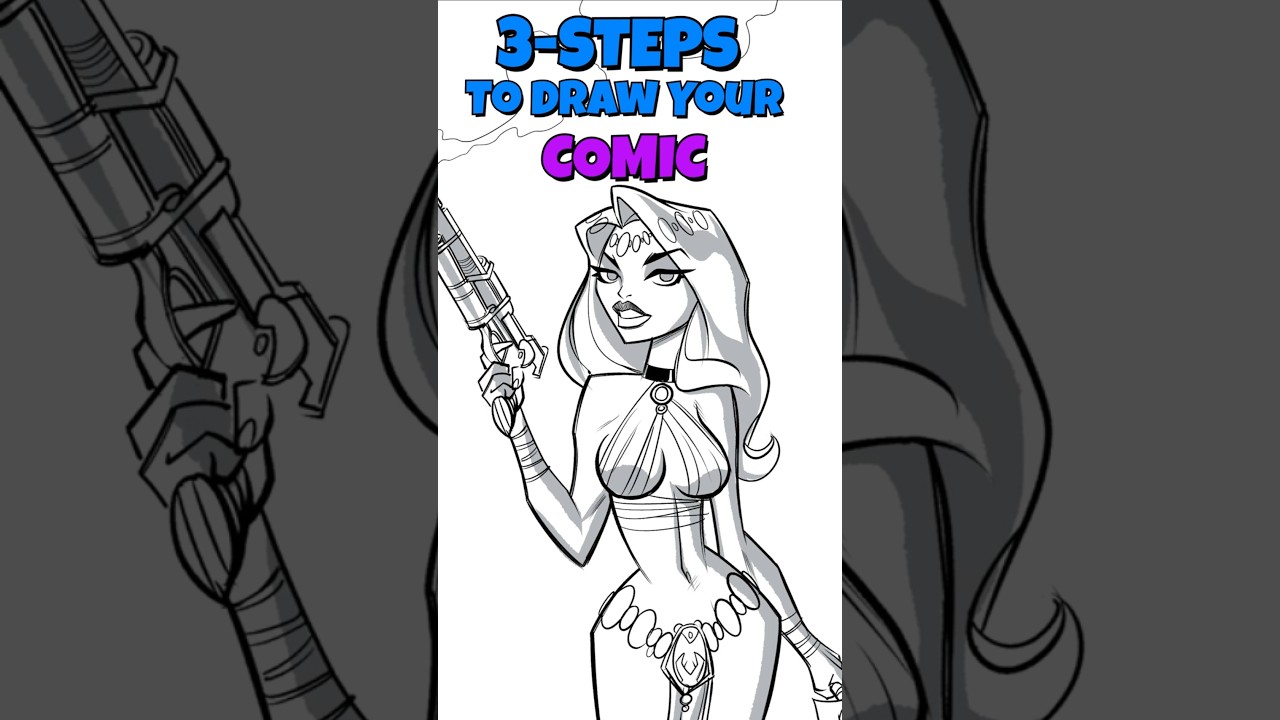 3 Steps to Making BETTER Comics #art #comicinsights #drawing