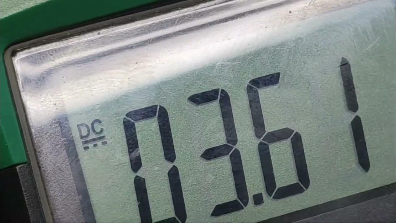 Напряжения в контрольных точках панели PT320AT01-1 - YouTube