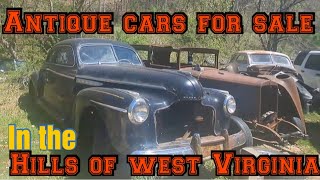 Exploring a antique junkyard in the hills of west Virginia Napier's auto salvage #junkyard ( part 1)