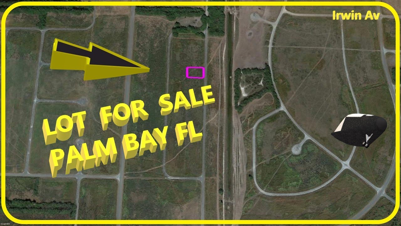 Lot for sale in SW Palm Bay FL - 0.23 Acre in Irwin Ave,  Brevard County, Florida