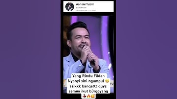 Yang rindu fildan nyanyi sini ngumpul #fildanrahayu #da7 #indosiar #trending #reels