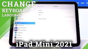 How to Change Keyboard Dictionary on iPad Mini 2021 – Keyboard Settings