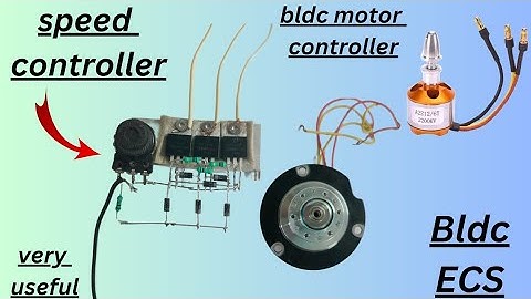 how to make bldc motor controller circuit | Brushless BLDC motor ESC controller circuit | #bldc #ESC