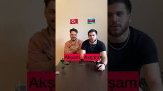 Türkiye Azerbaycan Kelimeler