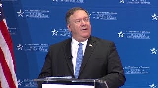 Secretary Pompeo Delivers Remarks at SelectUSA Investment Summit
