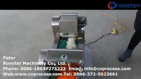 Multi Functional Vegetable Cutting Machine for Carrot, Potato and Cucumber Radish-Romiter