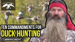 ENSURE POPULATIONS | Ten Commandments of Duck Hunting | Duck Commander