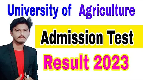 University of Agriculture Faisalabad Mphil Admission Test Result Announced 2023|UAF Admissions 2023