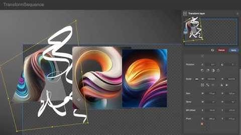 Black Ink - WIP - Transform sequence test