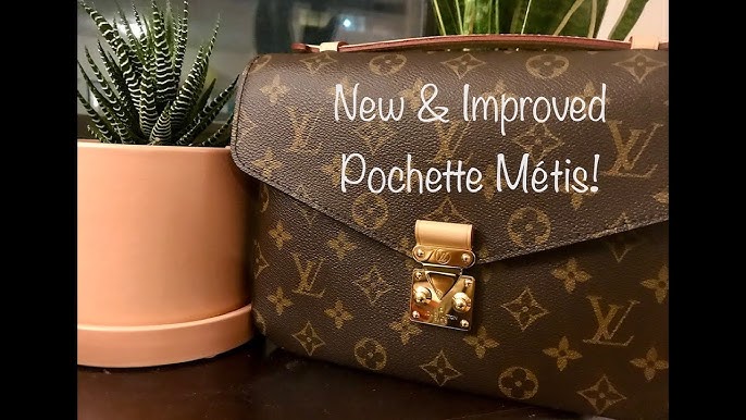 ULTIMATE LOUIS VUITTON POCHETTE METIS GUIDE 👜 styling tips, reverse vs  regular monogram & more 