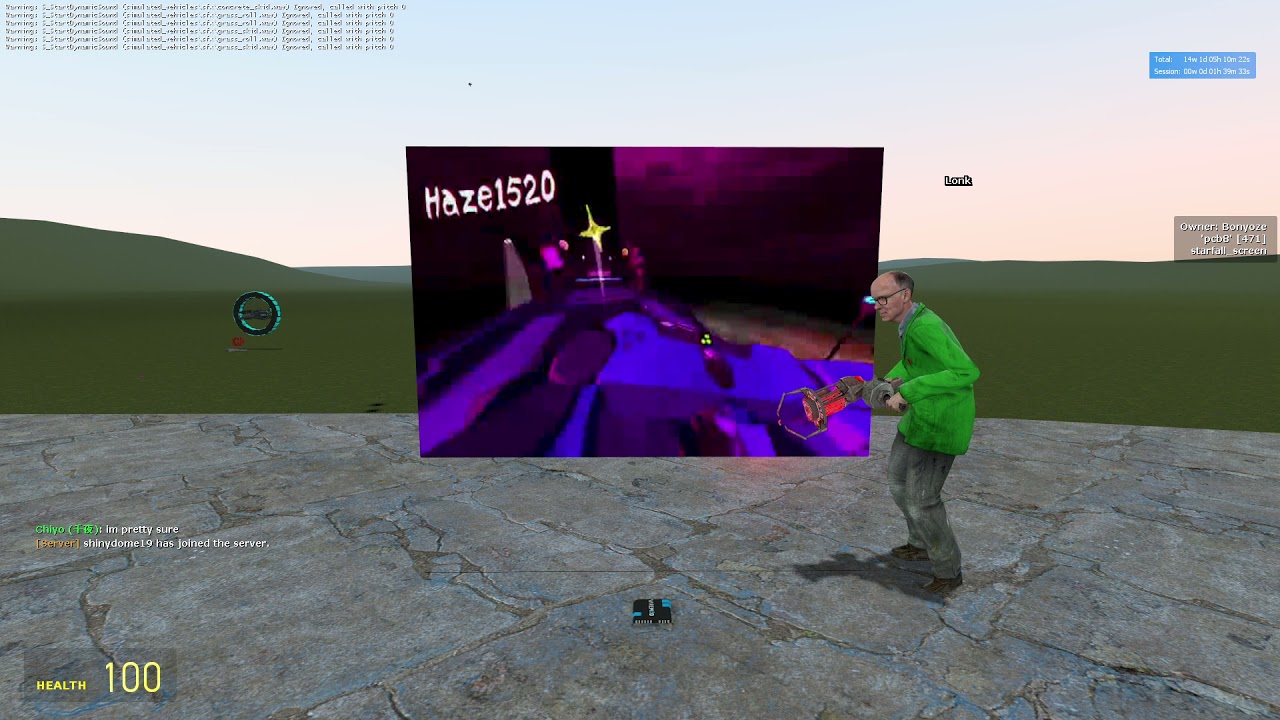 [Gmod Starfall] - Video player test - YouTube