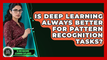 Is Deep Learning Always Better for Pattern Recognition Tasks? - AI and Machine Learning Explained