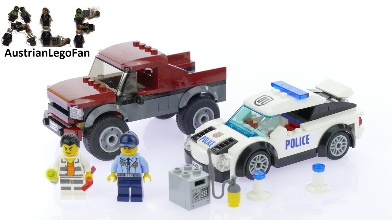 Awakening ulæselig taktik Lego City 60128 Police Pursuit - Lego Speed Build Review - YouTube