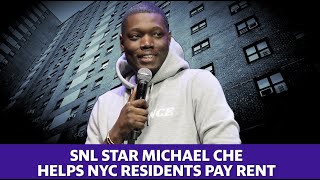 SNL star Michael Che is helping NYC residents pay rent