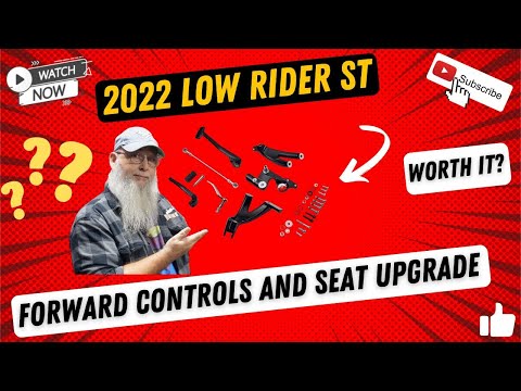 2022 Low Rider ST Upgrade - Forward Controls, Seat & Seat-Lox