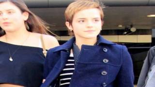 Emma was spotted leaving Heathrow Airport and arriving at LAX Airport, 31th December