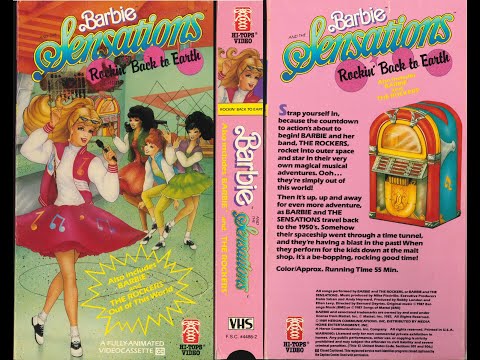 Barbie and The Sensations: Rockin' Back To Earth (VHS, 1989)