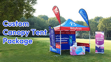 Boost Your Brand with a Custom Canopy Tents Package!#business #custom