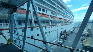 Embarkation to the Carnival Conquest sailing from Port of Miami.