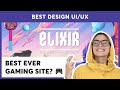BEST gaming website design?? Design UI/UX Animation ...