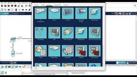 Roteamento estático - Packet tracer