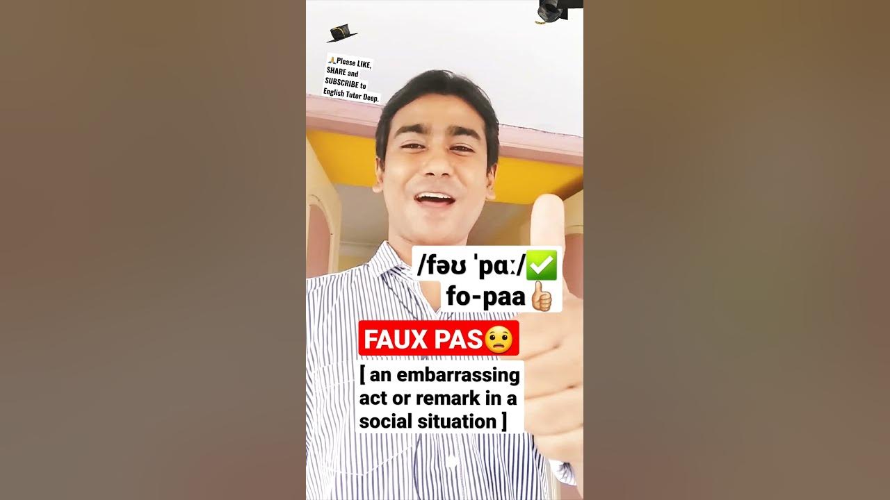 how-to-pronounce-faux-pas-correctly-english-speaking-practice-youtube