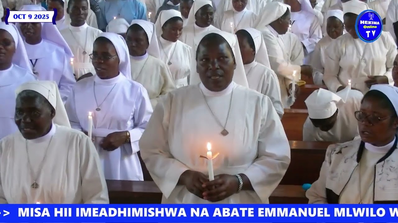 ADHIMISHO LA MISA TAKATIFU SIKU YA WATAWA JIMBO LA MBINGA.