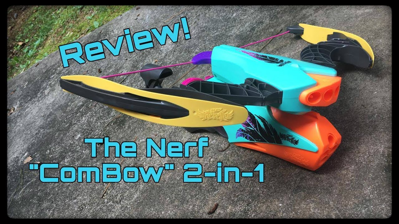 Honest Review: Rebelle ComBow (Punniest Blaster Yet) - YouTube