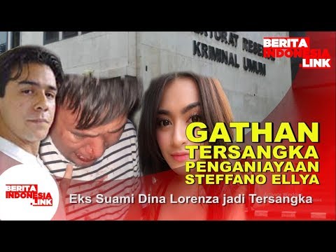 Gathan mantan Suami Dina Lorenza jadi Tersangka