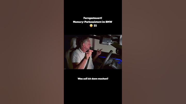 Ferngesteuert: Memory-Parkassistent im BMW 😳👀 | GRIP #shorts #throwback #674