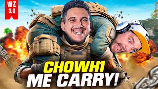 Dans le SAC de CHOWH1 , ON TAPE UN FOU RIRE ! (WARZONE 3)