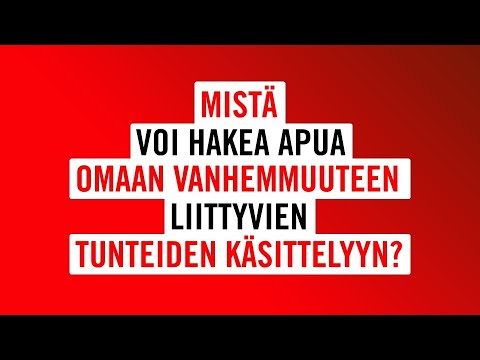 Video: Mistä Hakea Elatusapua