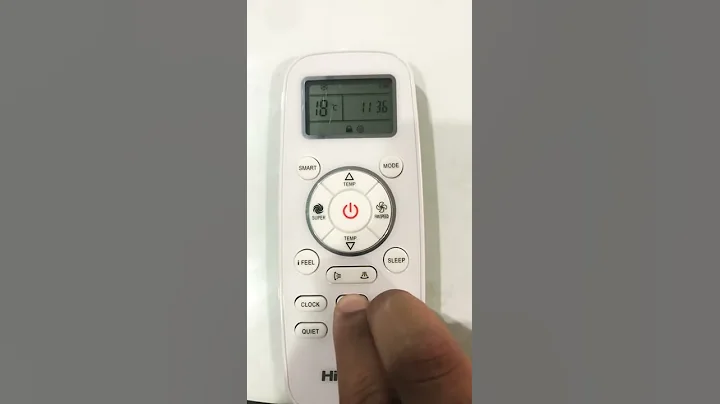 How to unlock Hisense Ac remote - DayDayNews