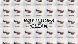 Video thumbnail of "way it goes (clean) - hippo campus"