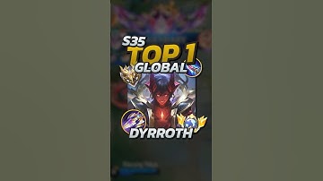 71% Winrate Dyrroth S35 Build! Mobile Legends #mobilelegends #mlbb #gaming