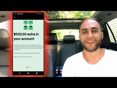 Video: Berapa bonus uber?