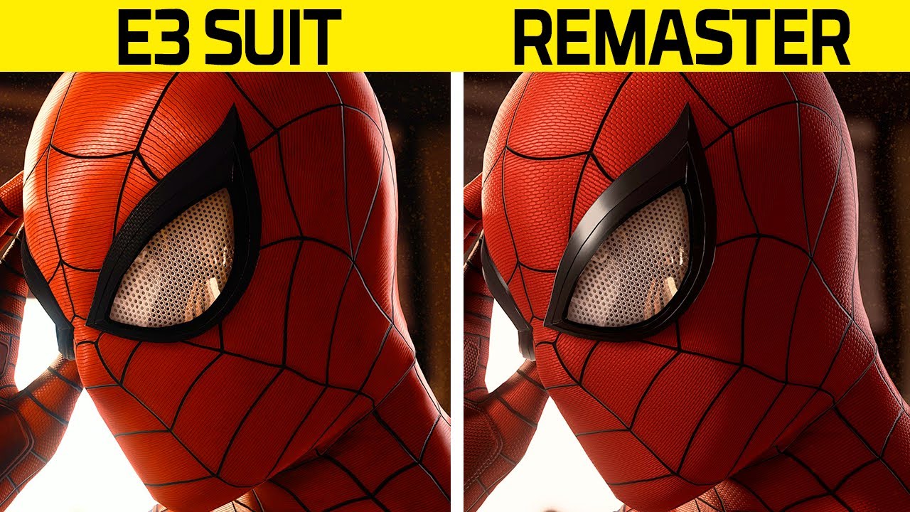 Spider-Man Remastered Mod Brings Back Peter Parkers Face - Gameranx